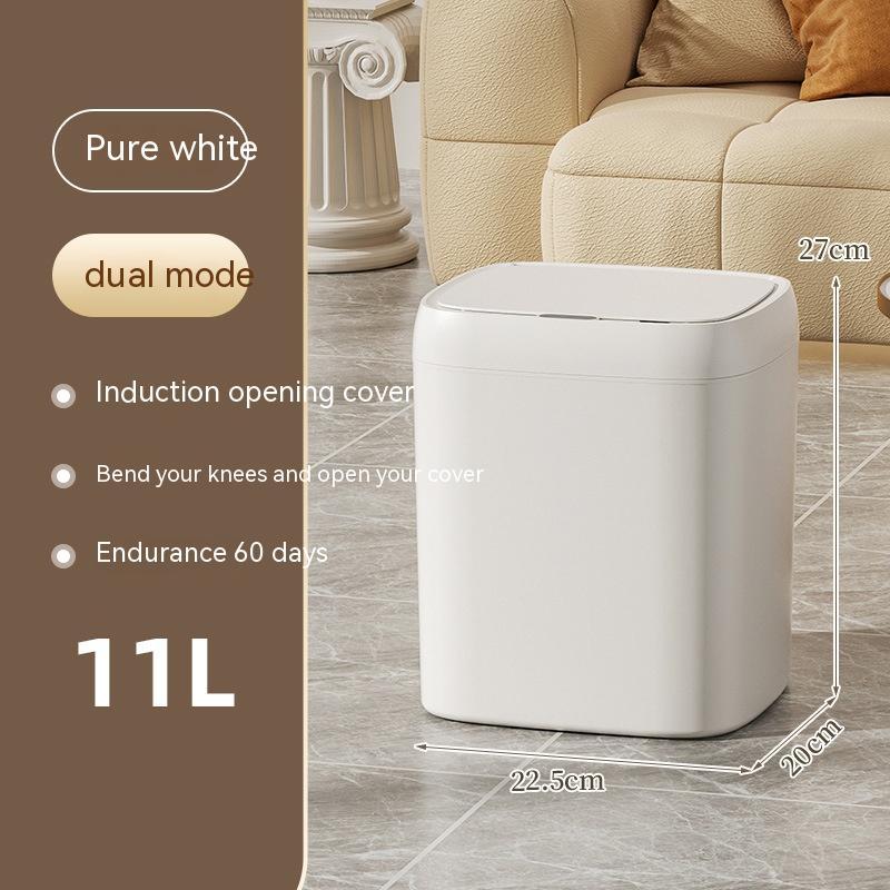 Smart Automatic Sensor Trash Can with UV Sterilization | Waterproof Hands-Free Dustbin for Kitchen & Bathroom – Mordenstore rj8m7q-57