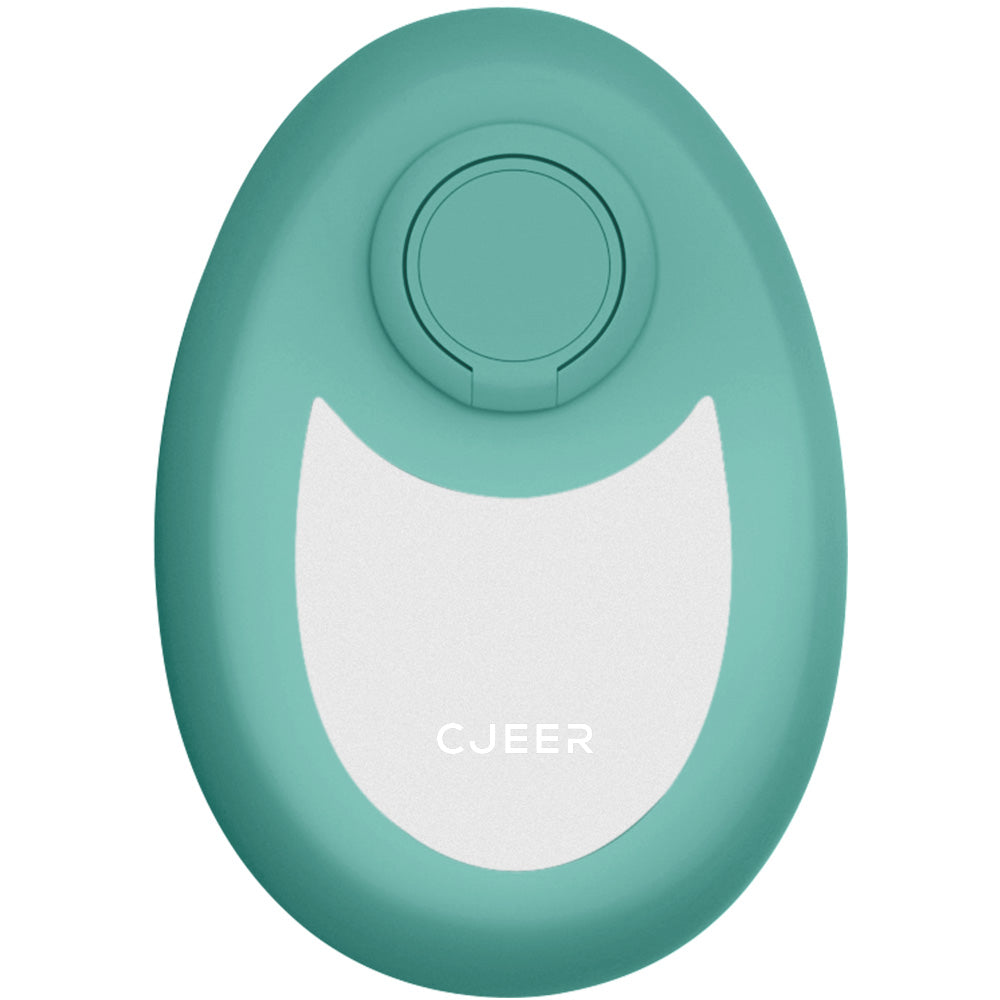 Teal and white device with 'CJEEB' branding on a white background