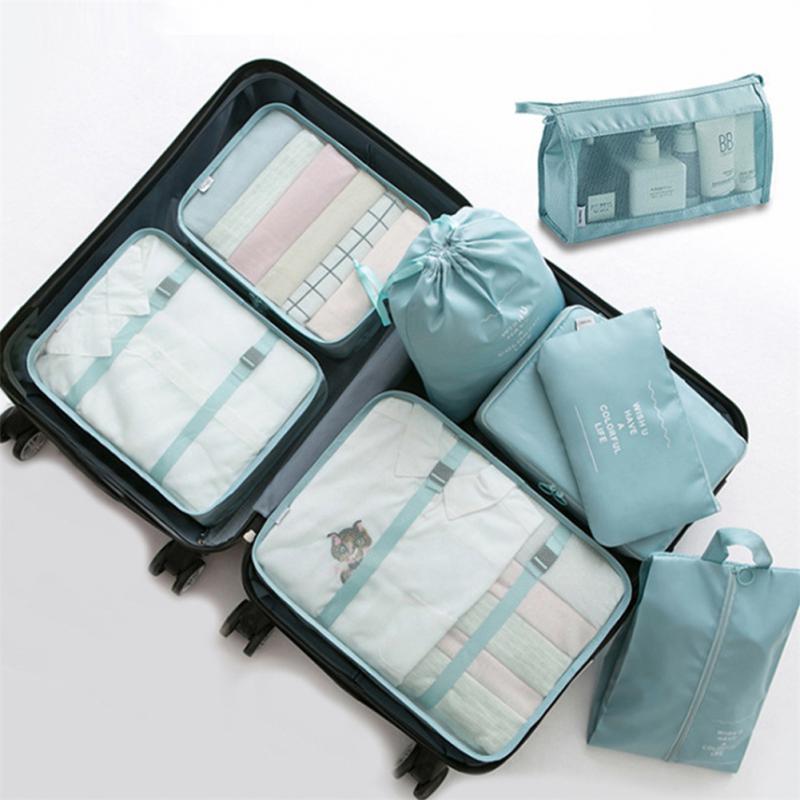 8-Piece Luggage Organizer Packing Cubes Travel Bag Mordenstore rj8m7q-57