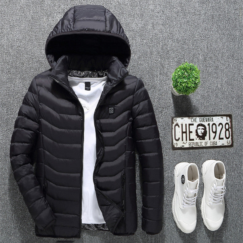 Men’s USB Heated Winter Jacket | Electric Thermal Cotton Heating Vest – mordenstore rj8m7q-57