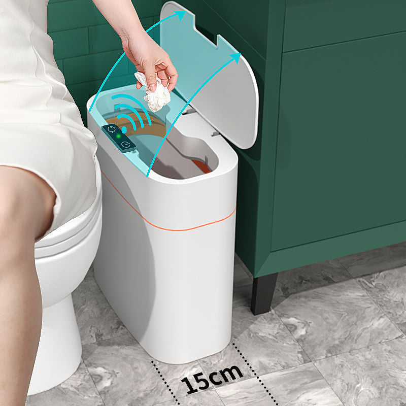 Smart Automatic Sensor Trash Can with UV Sterilization | Waterproof Hands-Free Dustbin for Kitchen & Bathroom – Mordenstore rj8m7q-57