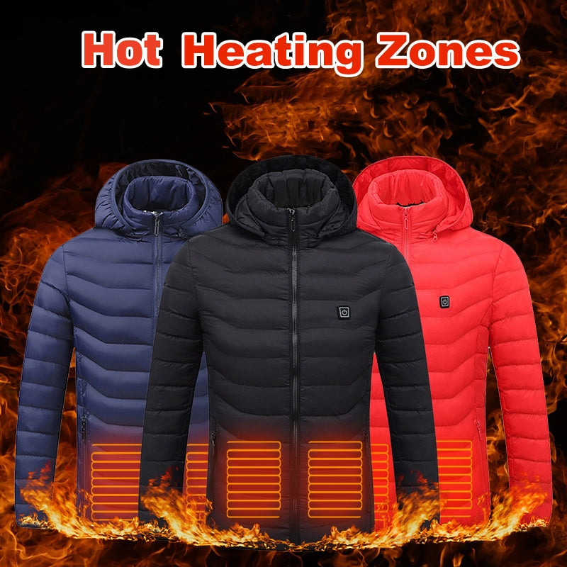 Men’s USB Heated Winter Jacket | Electric Thermal Cotton Heating Vest – mordenstore rj8m7q-57