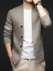 Men's Casual Cardigan rj8m7q-57
