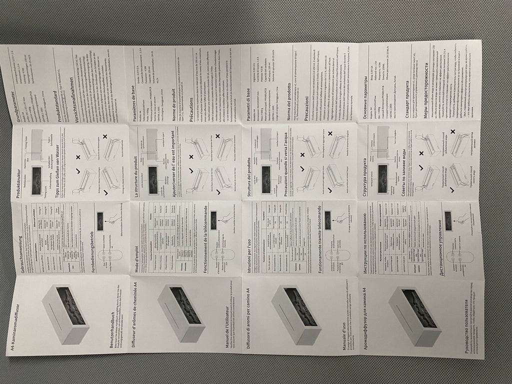 Fireplace Simulation Flame Aromatherapy Machine | LED Flame Effect Essential Oil Diffuser & Humidifier | mordenstore rj8m7q-57